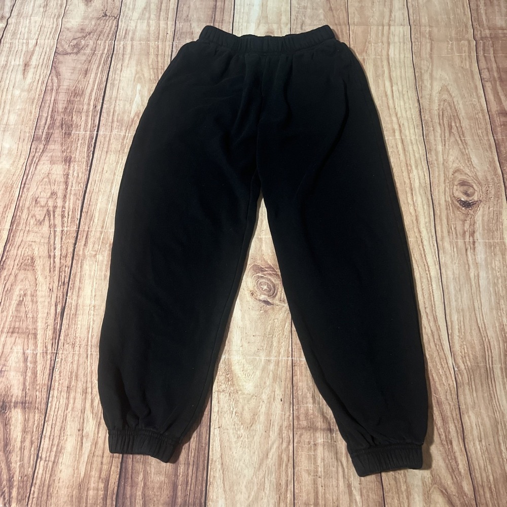 Garage Sweatpants Women's Size XS Black Stretch Loungewear Neutral Comfy
